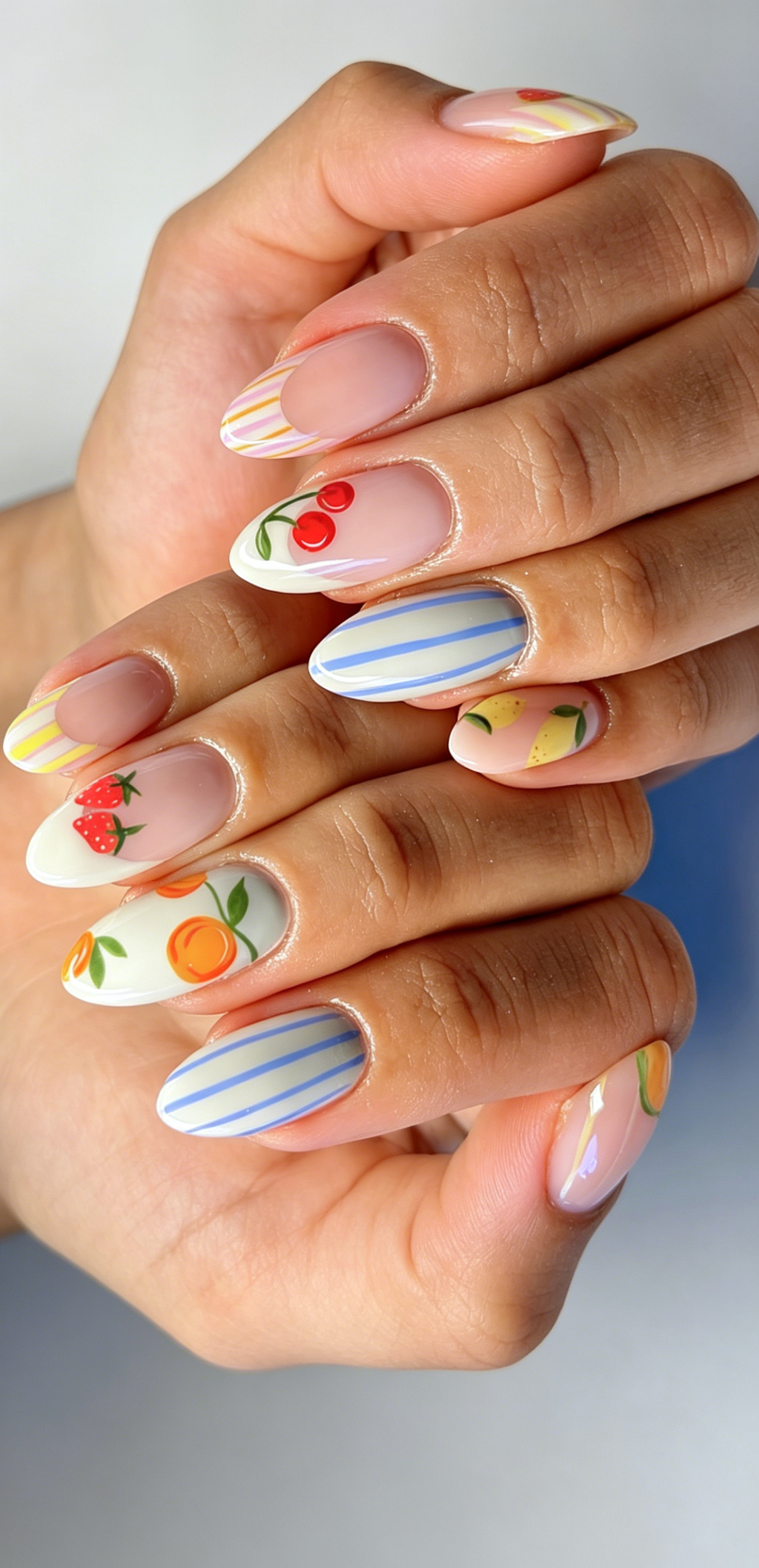 Summer Breeze Style Press-on Nails