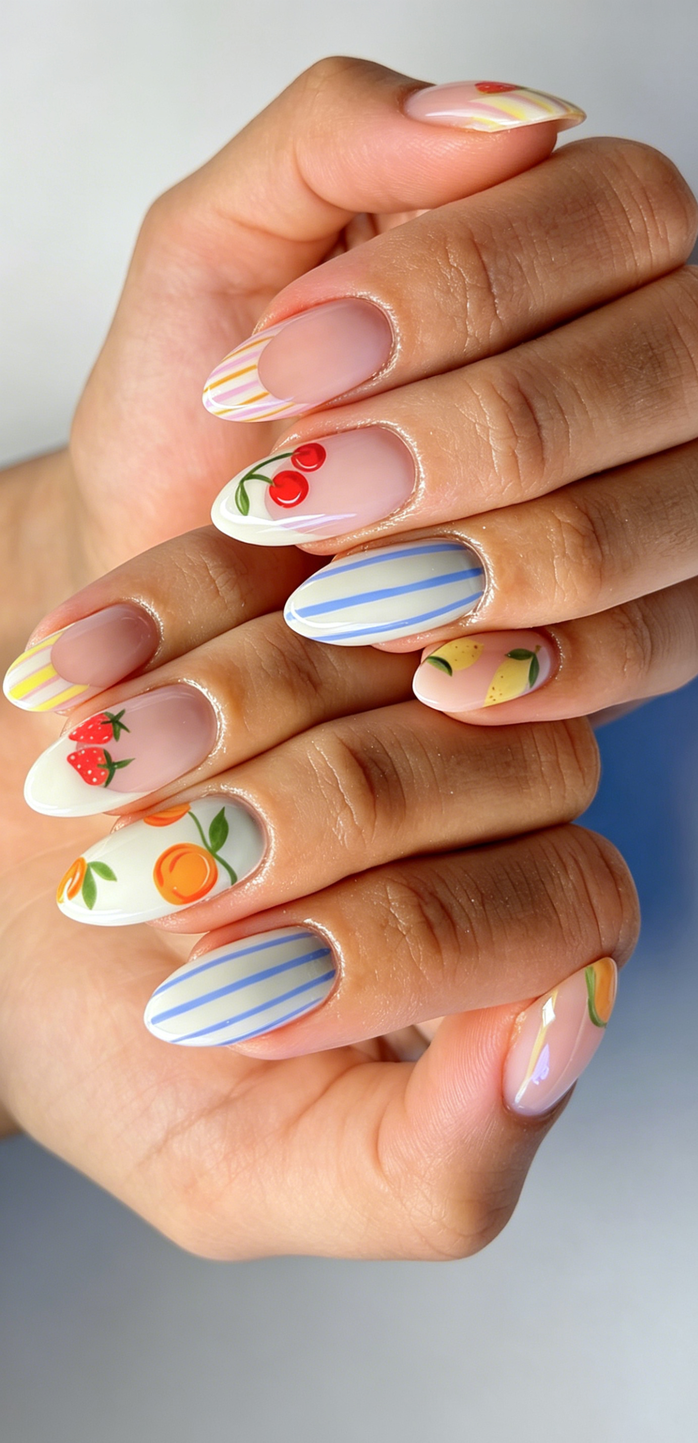 Summer Breeze Style Press-on Nails